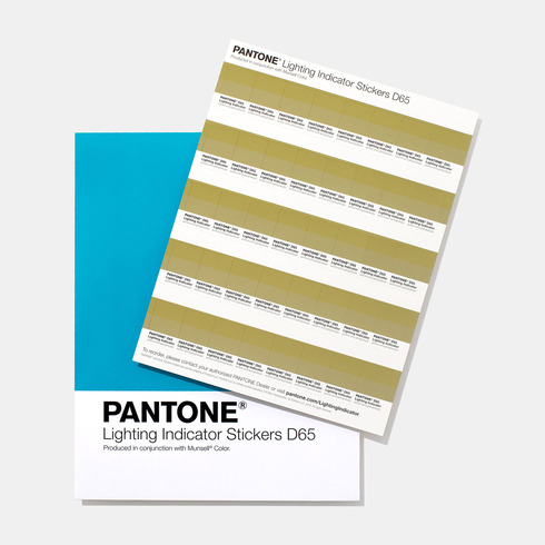 PANTONE® 팬톤 라이팅 인디캐이터 스티커 D65 / LNDS-1PK-D65[PANTONE® Lighting Indicator Stickers D65]